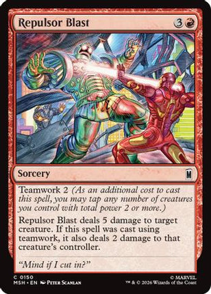 Repulsor Blast (150) [Marvel Super Heroes] Foil