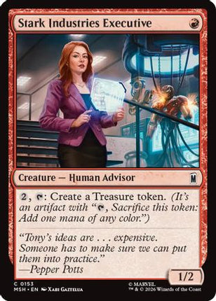 Stark Industries Executive (153) [Marvel Super Heroes] Foil