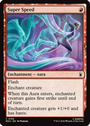 Super Speed (154) [Marvel Super Heroes] Foil