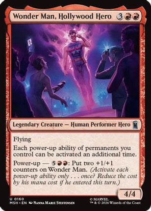 Wonder Man, Hollywood Hero (160) [Marvel Super Heroes]