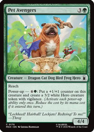 Pet Avengers (178) [Marvel Super Heroes] Foil