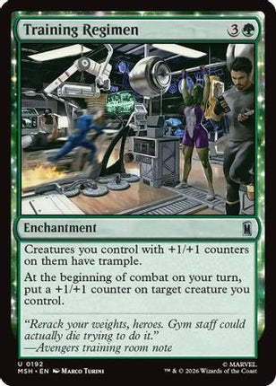 Training Regimen (192) [Marvel Super Heroes] Foil