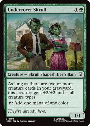 Undercover Skull (194) [Marvel Super Heroes]