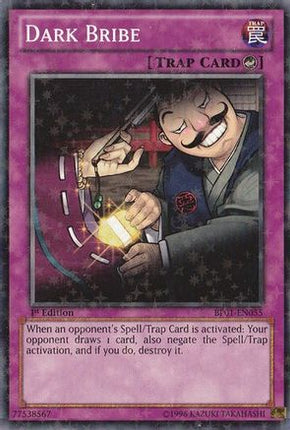 Dark Bribe (Starfoil) (Starfoil Rare) [BP01-EN055] Unlimited