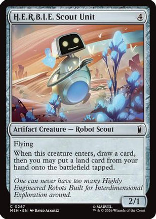 H.E.R.B.I.E. Scout Unit (247) [Marvel Super Heroes] Foil