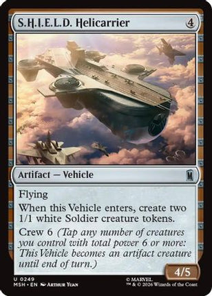 S.H.I.E.L.D. Helicarrier (249) [Marvel Super Heroes] Foil
