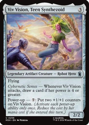 Viv Vision, Teen Synthezoid (256) [Marvel Super Heroes] Foil