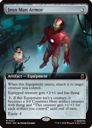Iron Man Armor (Extended Art) (427) [Marvel Super Heroes] Foil
