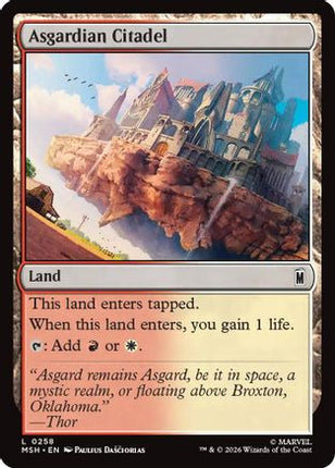 Asgardian Citadel (258) [Marvel Super Heroes] Foil