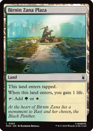 Birnin Zana Plaza (262) [Marvel Super Heroes] Foil
