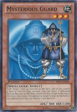 Mysterious Guard (Starfoil) (Starfoil Rare) [BP01-EN058] Unlimited