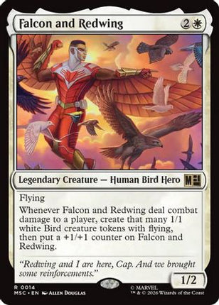 Falcon and Redwing (014) [Commander: Marvel Super Heroes]
