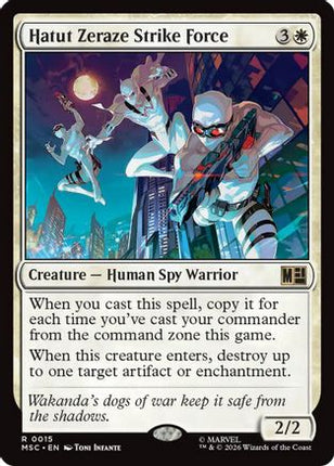Hatut Zeraze Strike Force (015) [Commander: Marvel Super Heroes]