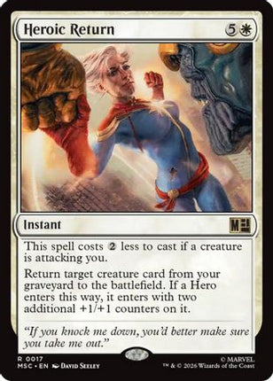 Heroic Return (017) [Commander: Marvel Super Heroes]