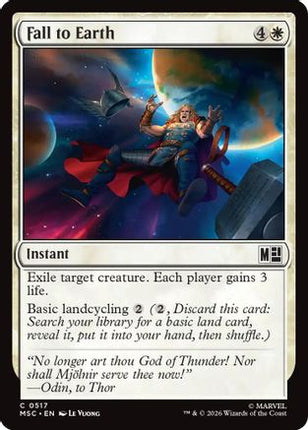 Fall to Earth (517) [Commander: Marvel Super Heroes] Foil