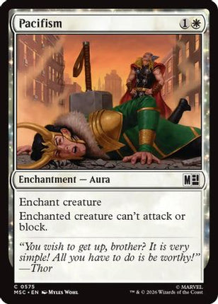 Pacifism (575) [Commander: Marvel Super Heroes] Foil