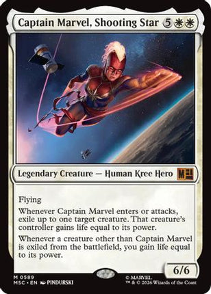 Captain Marvel, Shooting Star (589) [Commander: Marvel Super Heroes]