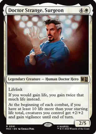 Doctor Strange, Surgeon (591) [Commander: Marvel Super Heroes] Foil