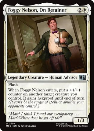 Foggy Nelson, On Retainer (594) [Commander: Marvel Super Heroes]