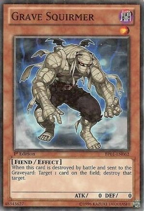 Grave Squirmer (Starfoil) (Starfoil Rare) [BP01-EN062] Unlimited