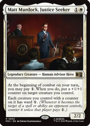 Matt Murdock, Justice Seeker (602) [Commander: Marvel Super Heroes] Foil