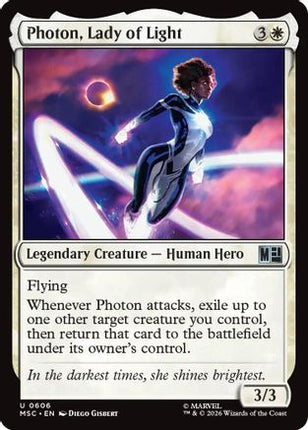 Photon, Lady of Light (606) [Commander: Marvel Super Heroes]
