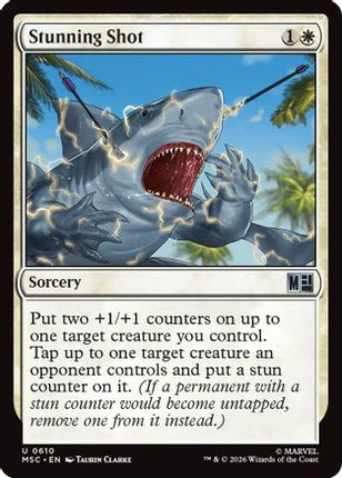 Stunning Shot (610) [Commander: Marvel Super Heroes] Foil