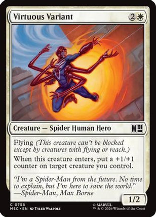 Virtuous Variant (758) [Commander: Marvel Super Heroes]