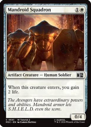 Mandroid Squadron (841) [Commander: Marvel Super Heroes]