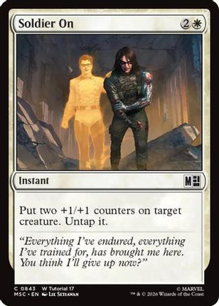 Soldier On (843) [Commander: Marvel Super Heroes]