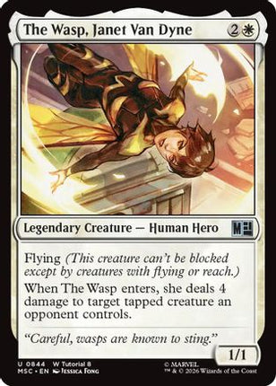 The Wasp, Janet Van Dyne (844) [Commander: Marvel Super Heroes]