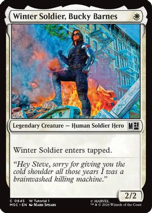 Winter Soldier, Bucky Barnes (845) [Commander: Marvel Super Heroes]