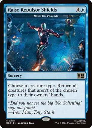 Raise Repulsor Shields (278) [Commander: Marvel Super Heroes]