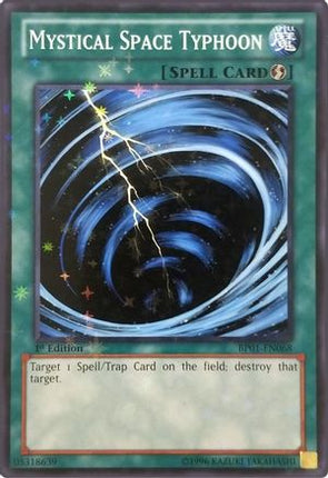 Mystical Space Typhoon (Starfoil) (Starfoil Rare) [BP01-EN068] Unlimited