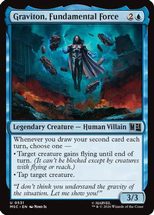 Graviton, Fundamental Force (531) [Commander: Marvel Super Heroes] Foil