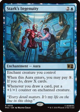 Stark's Ingenuity (533) [Commander: Marvel Super Heroes] Foil