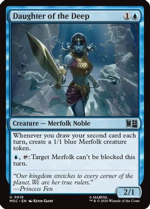 Daughter of the Deep (618) [Commander: Marvel Super Heroes] Foil