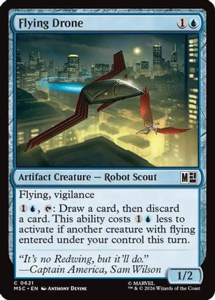 Flying Drone (621) [Commander: Marvel Super Heroes] Foil