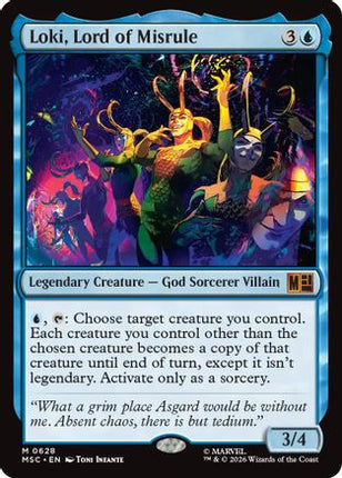Loki, Lord of Misrule (628) [Commander: Marvel Super Heroes]