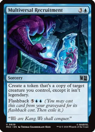 Multiversal Recruitment (629) [Commander: Marvel Super Heroes] Foil