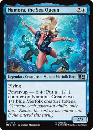 Namora, the Sea Queen (632) [Commander: Marvel Super Heroes]