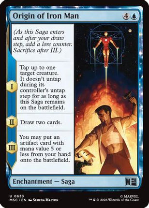 Origin of Iron Man (633) [Commander: Marvel Super Heroes] Foil