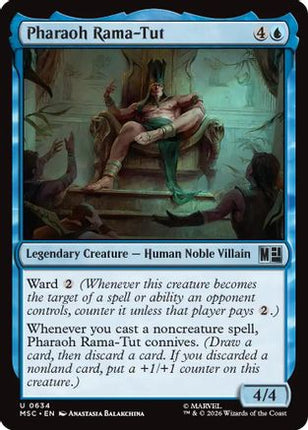 Pharaoh Rama-Tut (634) [Commander: Marvel Super Heroes] Foil