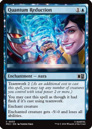 Quantum Reduction (635) [Commander: Marvel Super Heroes] Foil