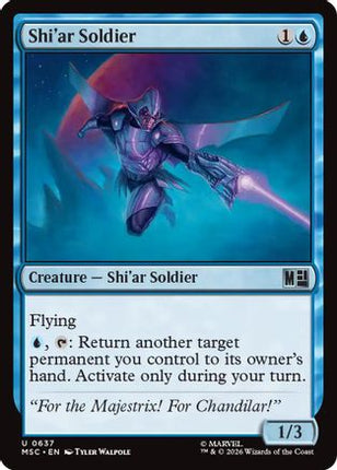 Shi'ar Soldier (637) [Commander: Marvel Super Heroes]