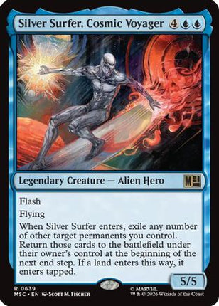 Silver Surfer, Cosmic Voyager (639) [Commander: Marvel Super Heroes]