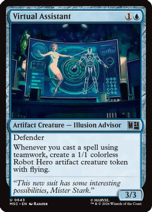 Virtual Assistant (643) [Commander: Marvel Super Heroes]