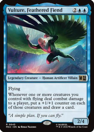 Vulture, Feathered Fiend (645) [Commander: Marvel Super Heroes] Foil