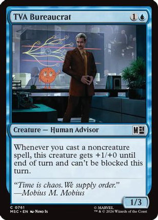 TVA Bureaucrat (761) [Commander: Marvel Super Heroes] Foil