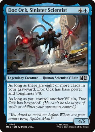 Doc Ock, Sinister Scientist (783) [Commander: Marvel Super Heroes] Foil